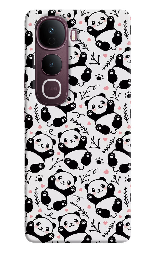 Cute Panda Vivo Y400 Pro 5G Hard Case Back Cover by Casekaro