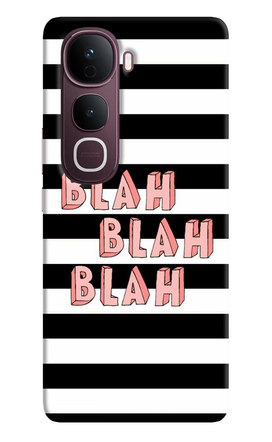 Blah Blah Blah Vivo Y400 Pro 5G Back Cover