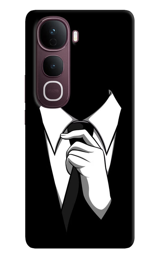 Black Tie Vivo Y400 Pro 5G Back Cover