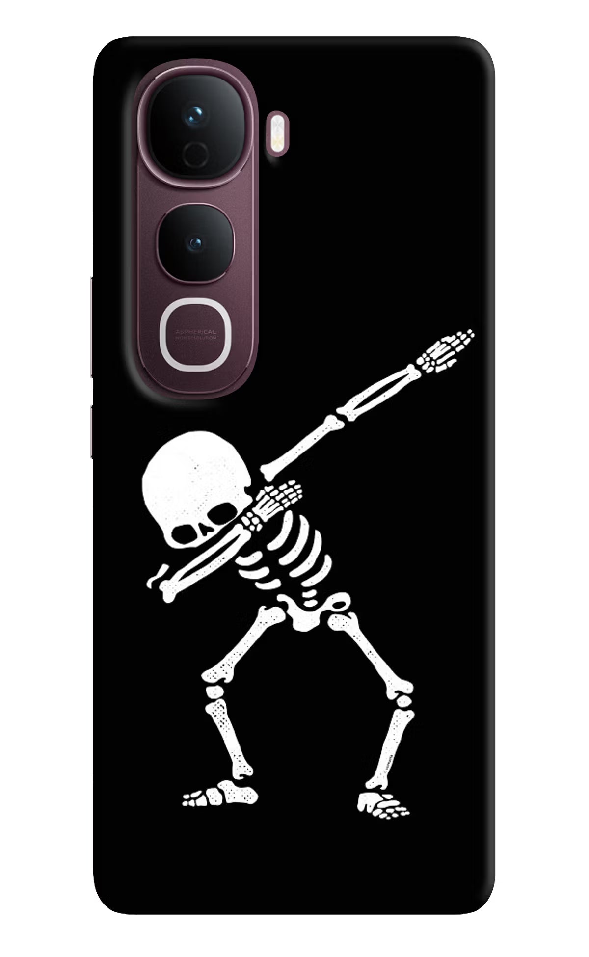 Dabbing Skeleton Art Vivo Y400 Pro 5G Back Cover