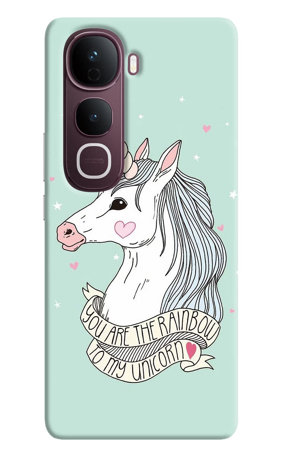 Unicorn Wallpaper Vivo Y400 Pro 5G Back Cover