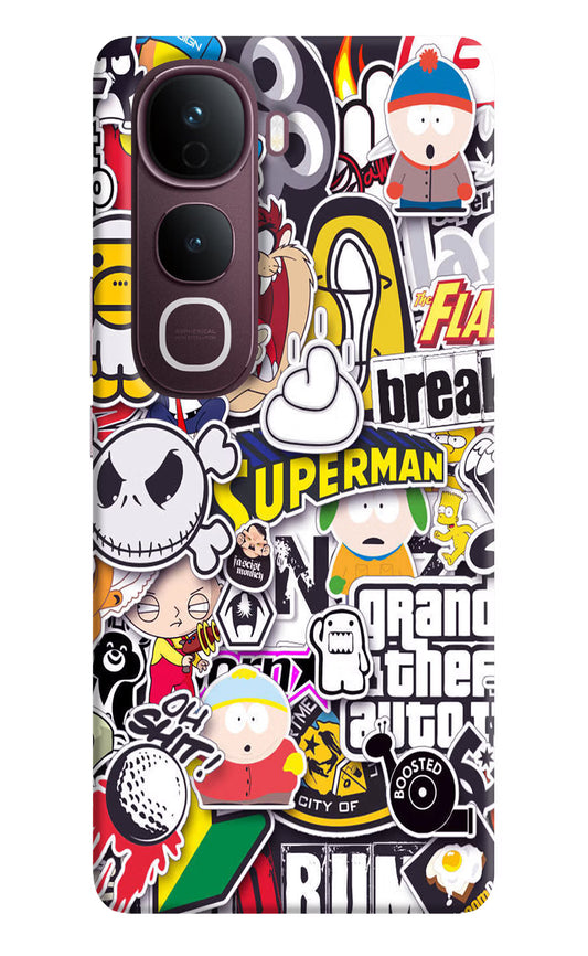 Sticker Bomb Vivo Y400 Pro 5G Back Cover