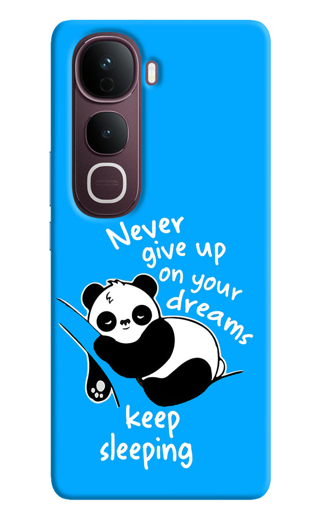 Keep Sleeping Vivo Y400 Pro 5G Hard Case Back Cover by Casekaro