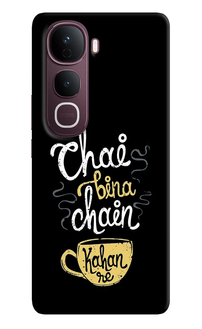 Chai Bina Chain Kaha Re Vivo Y400 Pro 5G Hard Case Back Cover by Casekaro