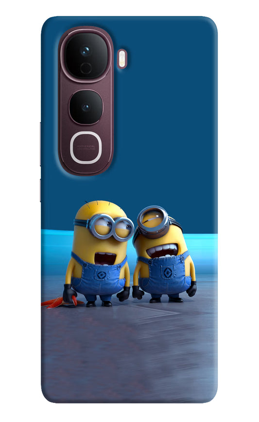 Minion Laughing Vivo Y400 Pro 5G Hard Case Back Cover by Casekaro