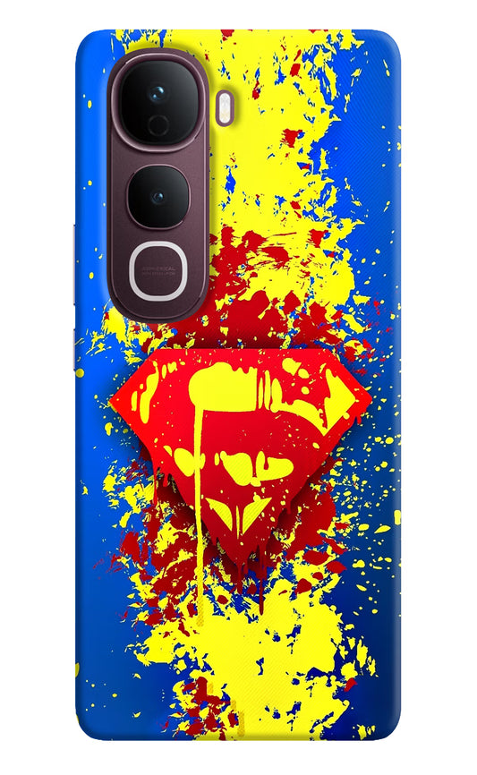 Superman logo Vivo Y400 Pro 5G Hard Case Back Cover by Casekaro