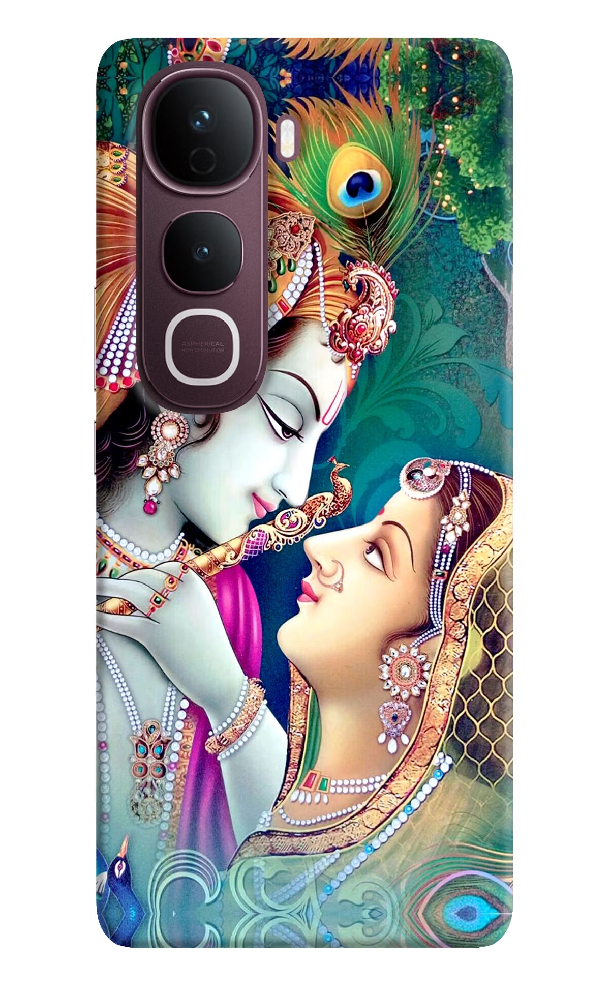 Lord Radha Krishna Vivo Y400 Pro 5G Hard Case Back Cover by Casekaro