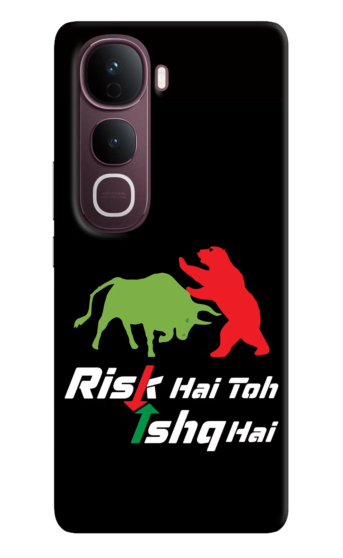 Risk Hai Toh Ishq Hai Vivo Y400 Pro 5G Back Cover