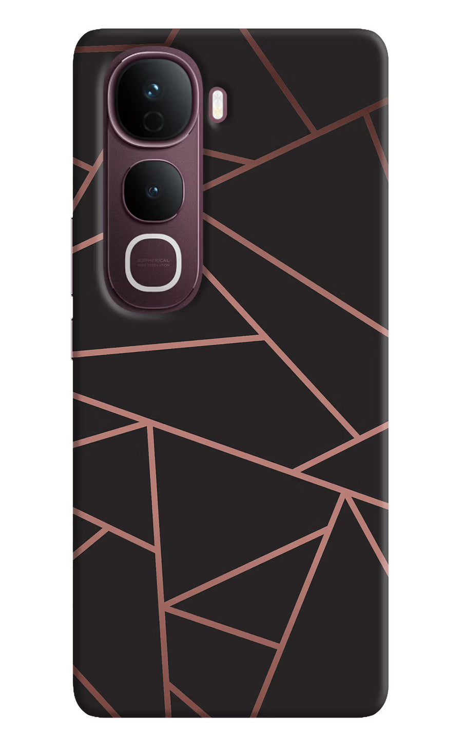Geometric Pattern Vivo Y400 Pro 5G Back Cover, Hard case