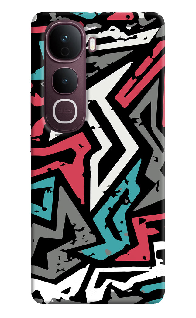 Geometric Graffiti Vivo Y400 Pro 5G Hard Case Back Cover by Casekaro