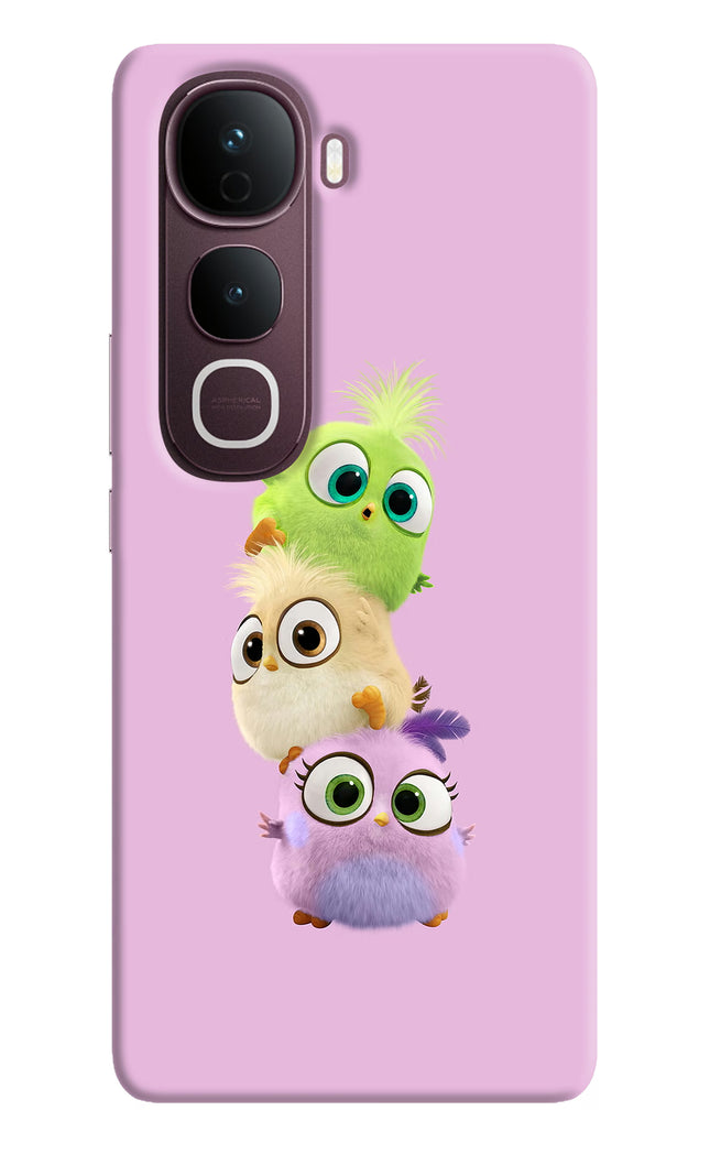 Cute Little Birds Vivo Y400 Pro 5G Hard Case Back Cover by Casekaro