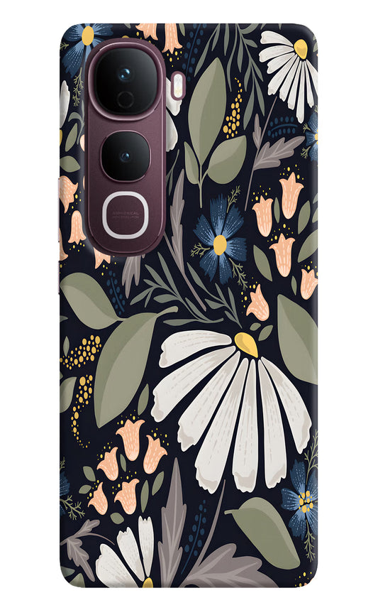 Flowers Art Vivo Y400 Pro 5G Back Cover