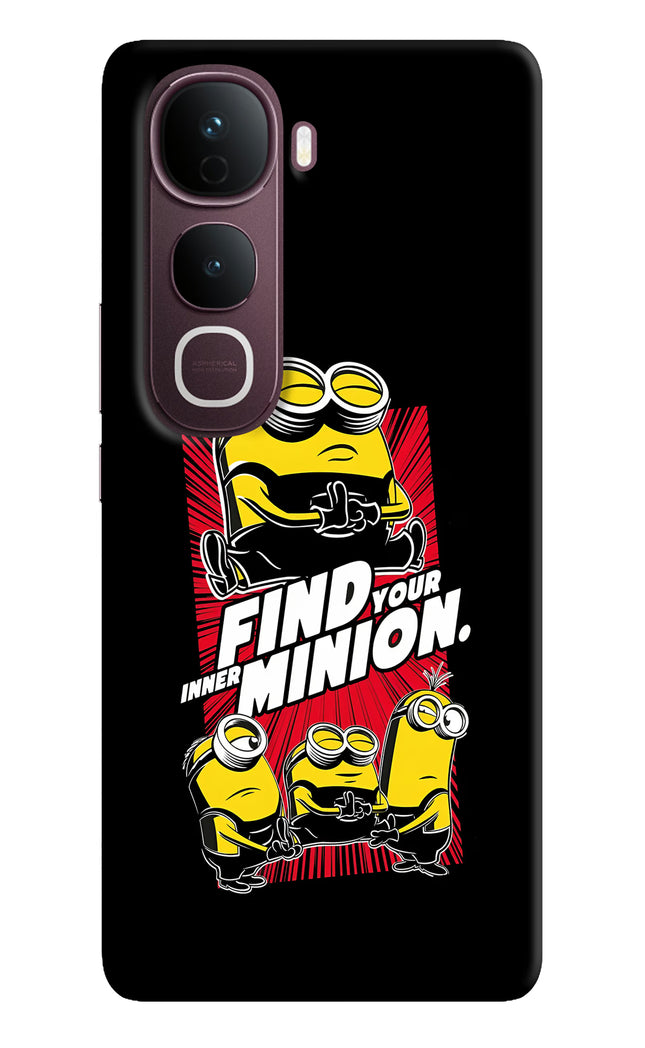 Find your inner Minion Vivo Y400 Pro 5G Hard Case Back Cover by Casekaro