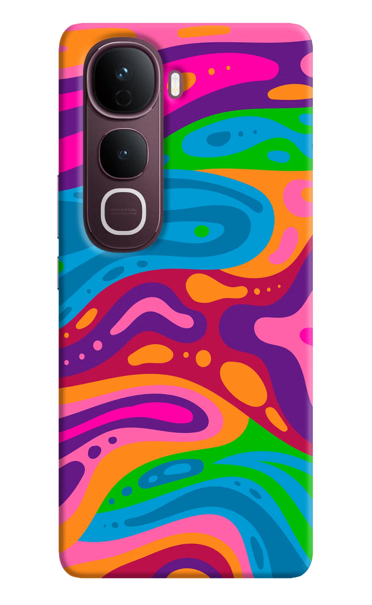 Trippy Pattern Vivo Y400 Pro 5G Back Cover