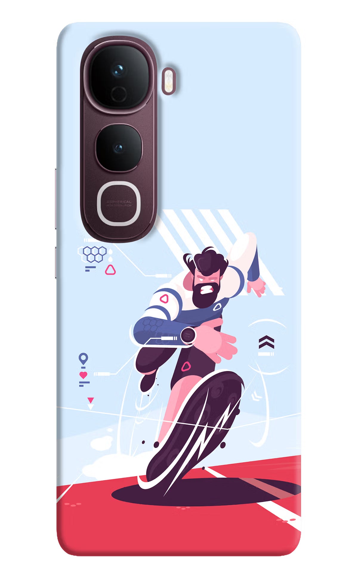 Run Pro Vivo Y400 Pro 5G Back Cover