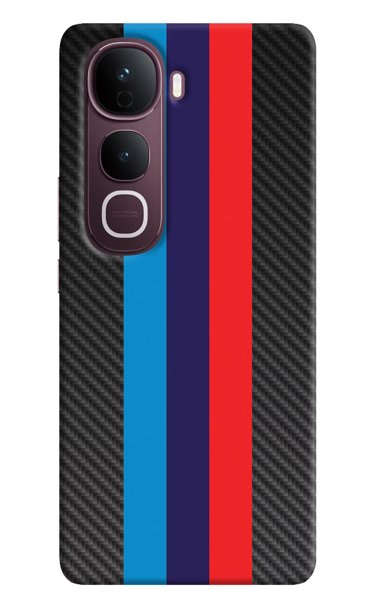 BMW Stripes Pattern Vivo Y400 Pro 5G Back Cover