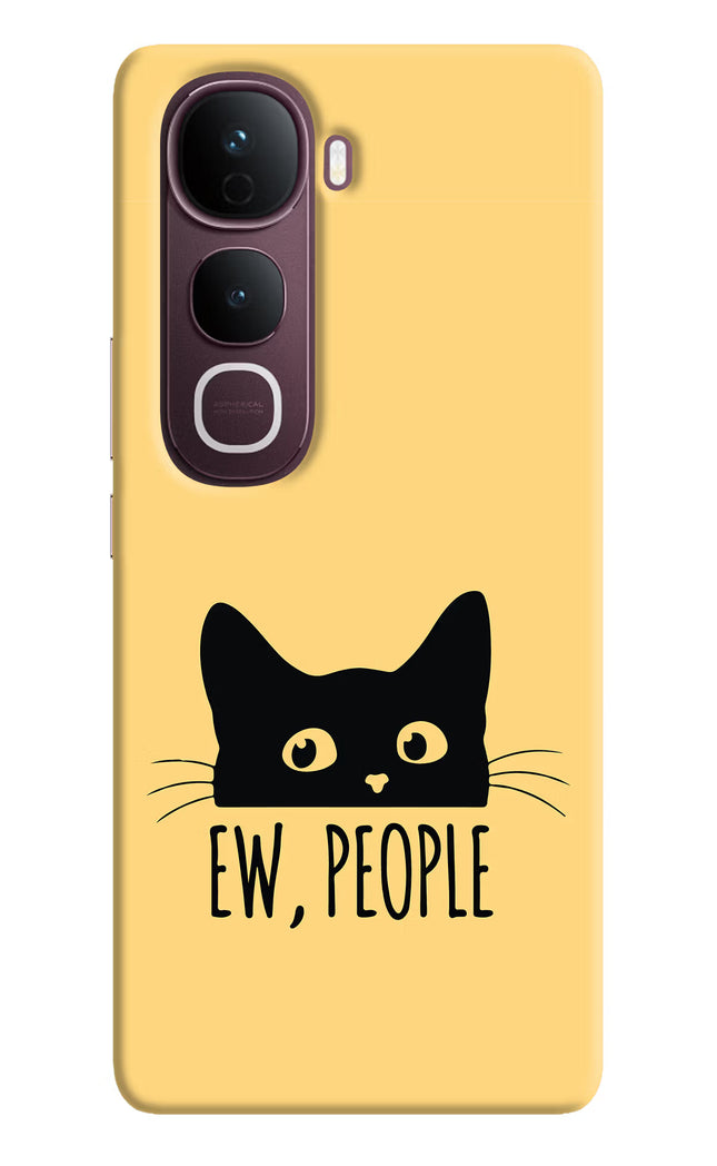 Ew People Catitude Vivo Y400 Pro 5G Hard Case Back Cover by Casekaro