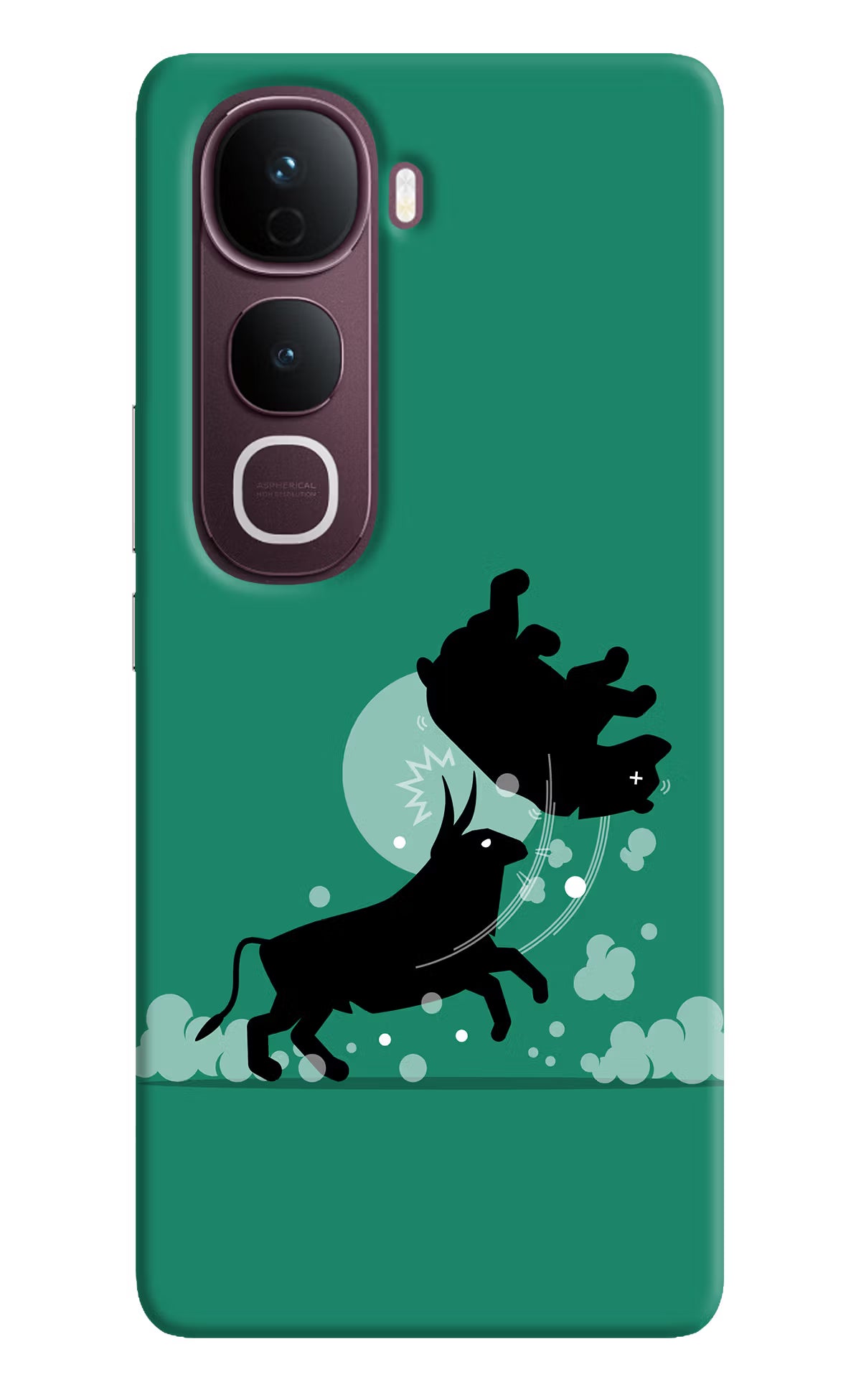 Bull Conqueror Vivo Y400 Pro 5G Back Cover