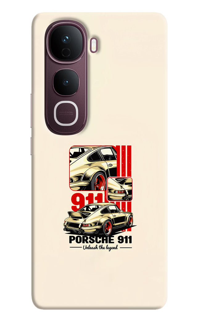 Classic Porsche 911 Vivo Y400 Pro 5G Hard Case Back Cover by Casekaro