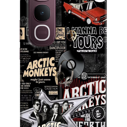 Arctic Monkeys Vivo Y400 Pro 5G Hard Case Back Cover by Casekaro