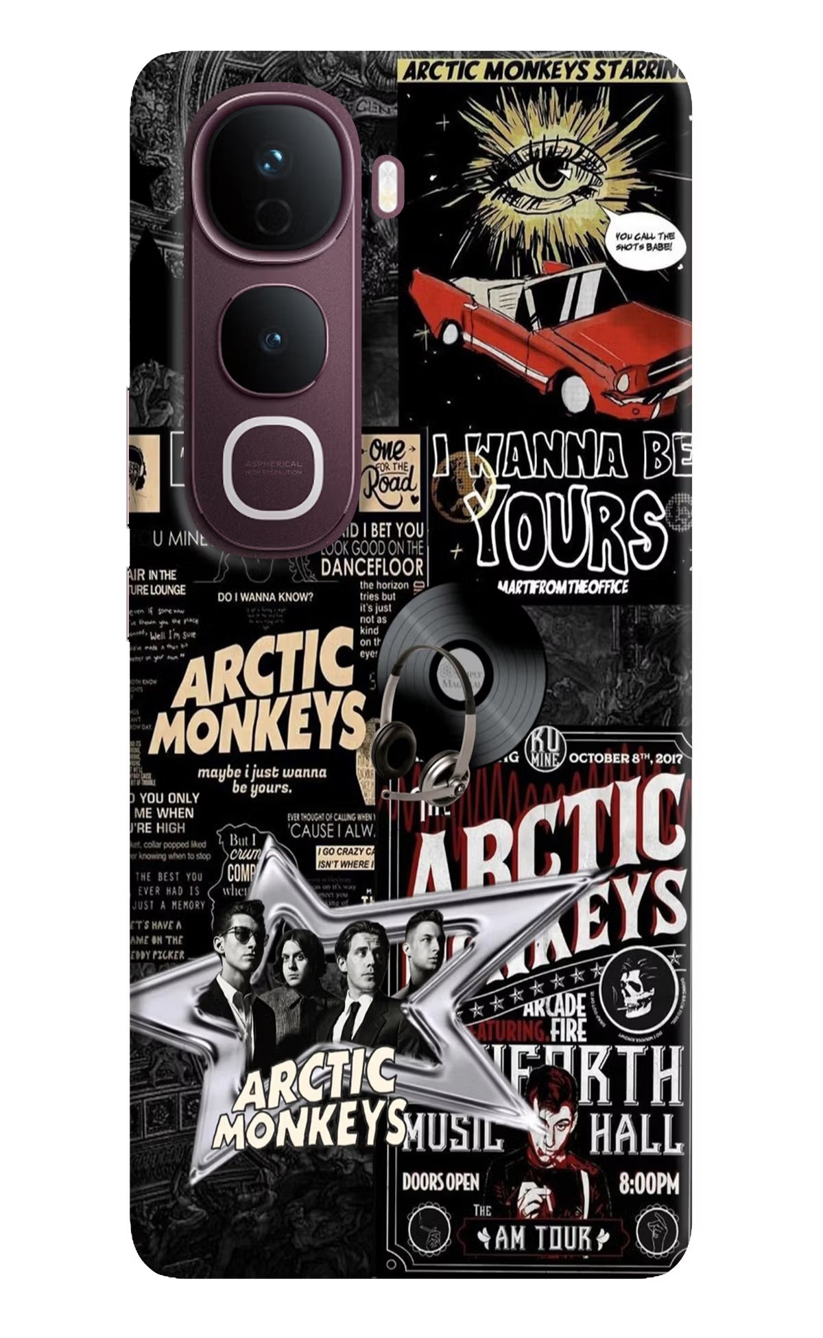 Arctic Monkeys Vivo Y400 Pro 5G Back Cover