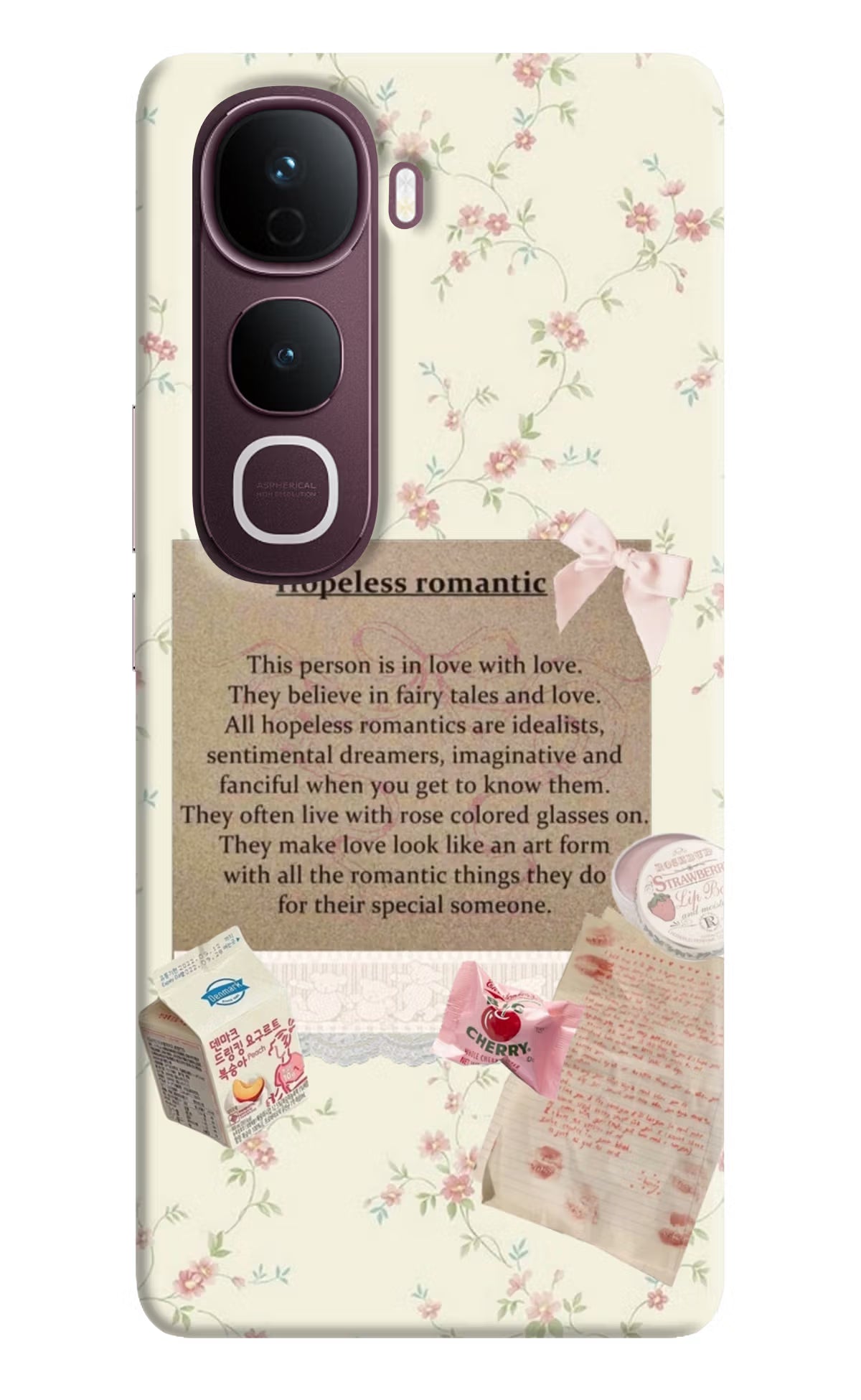Hopeless Romantic Vivo Y400 Pro 5G Back Cover