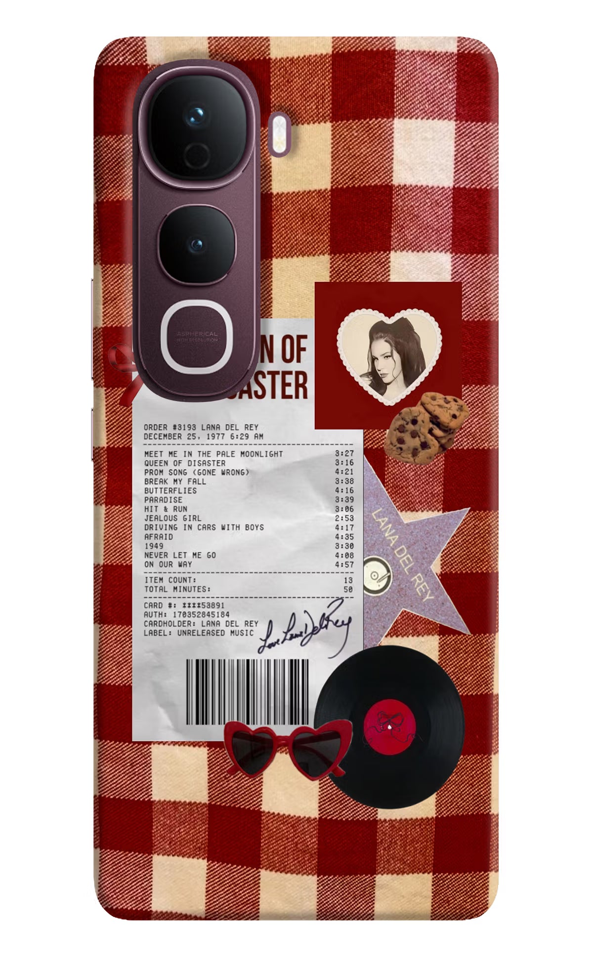 Queen of Disaster Vivo Y400 Pro 5G Back Cover