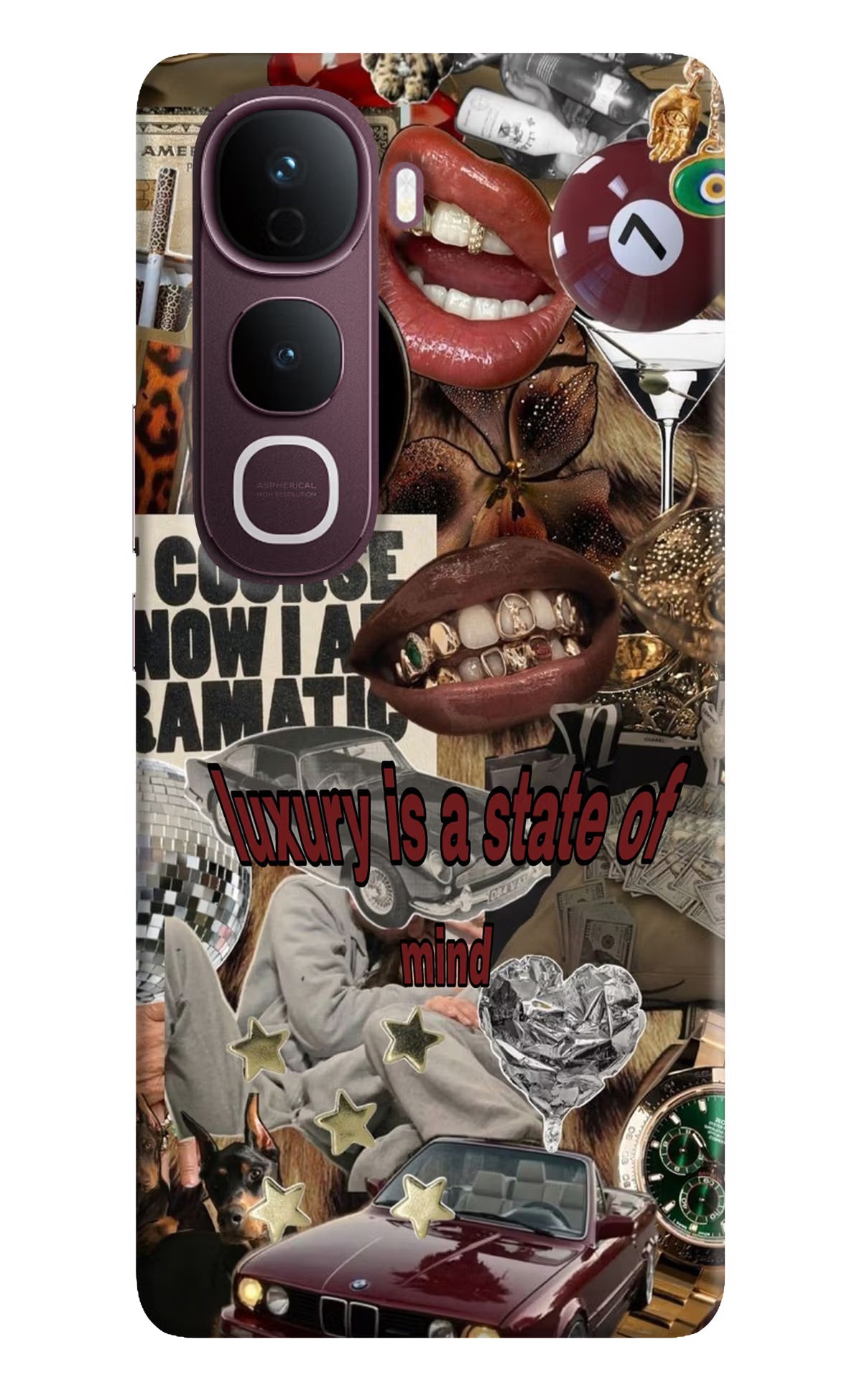 Luxury Vivo Y400 Pro 5G Back Cover