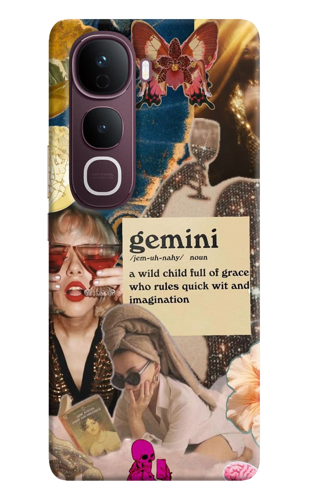 Gemini Zodiac Vivo Y400 Pro 5G Back Cover