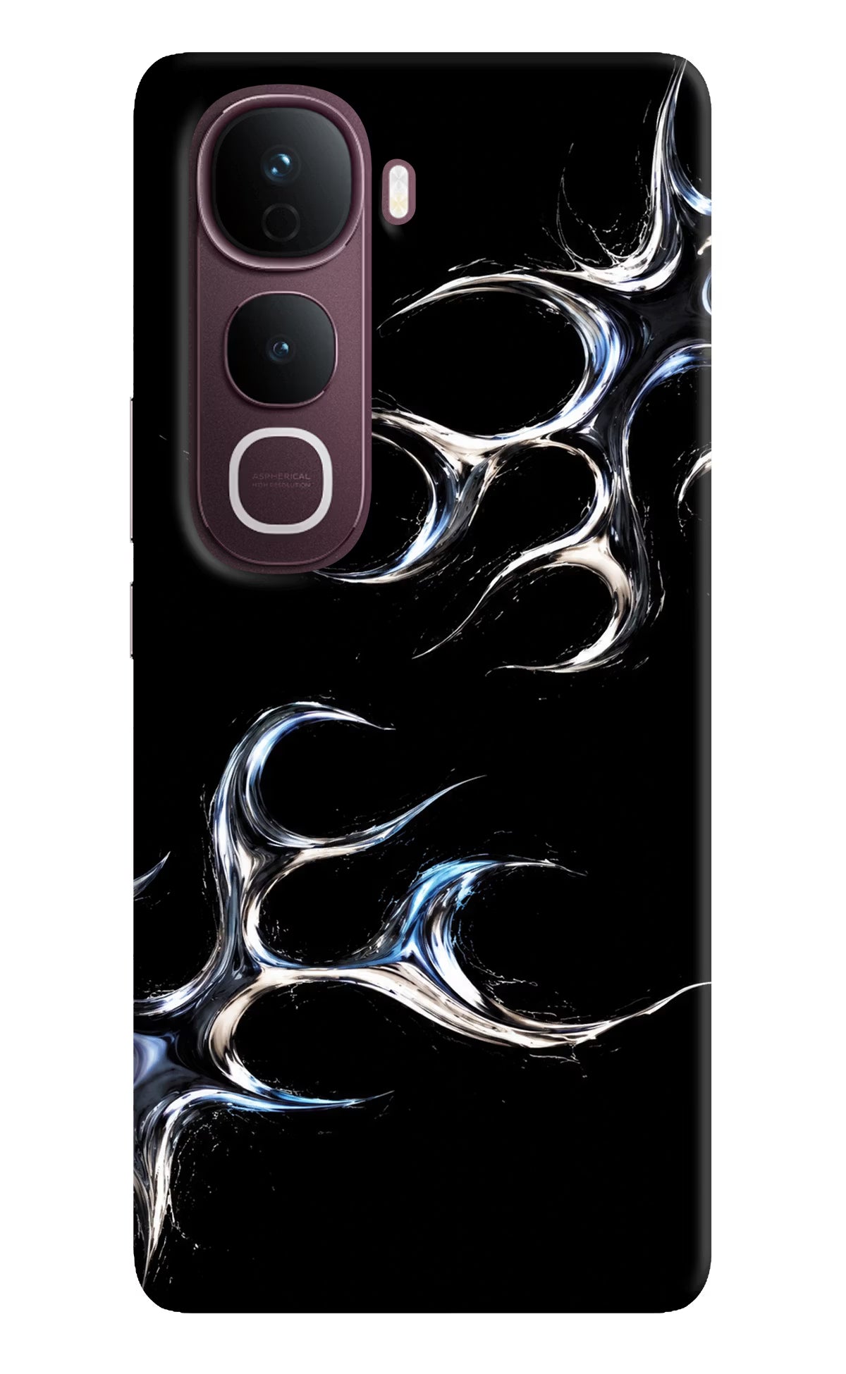 Chrome Tribal Vivo Y400 Pro 5G Hard Case Back Cover by Casekaro