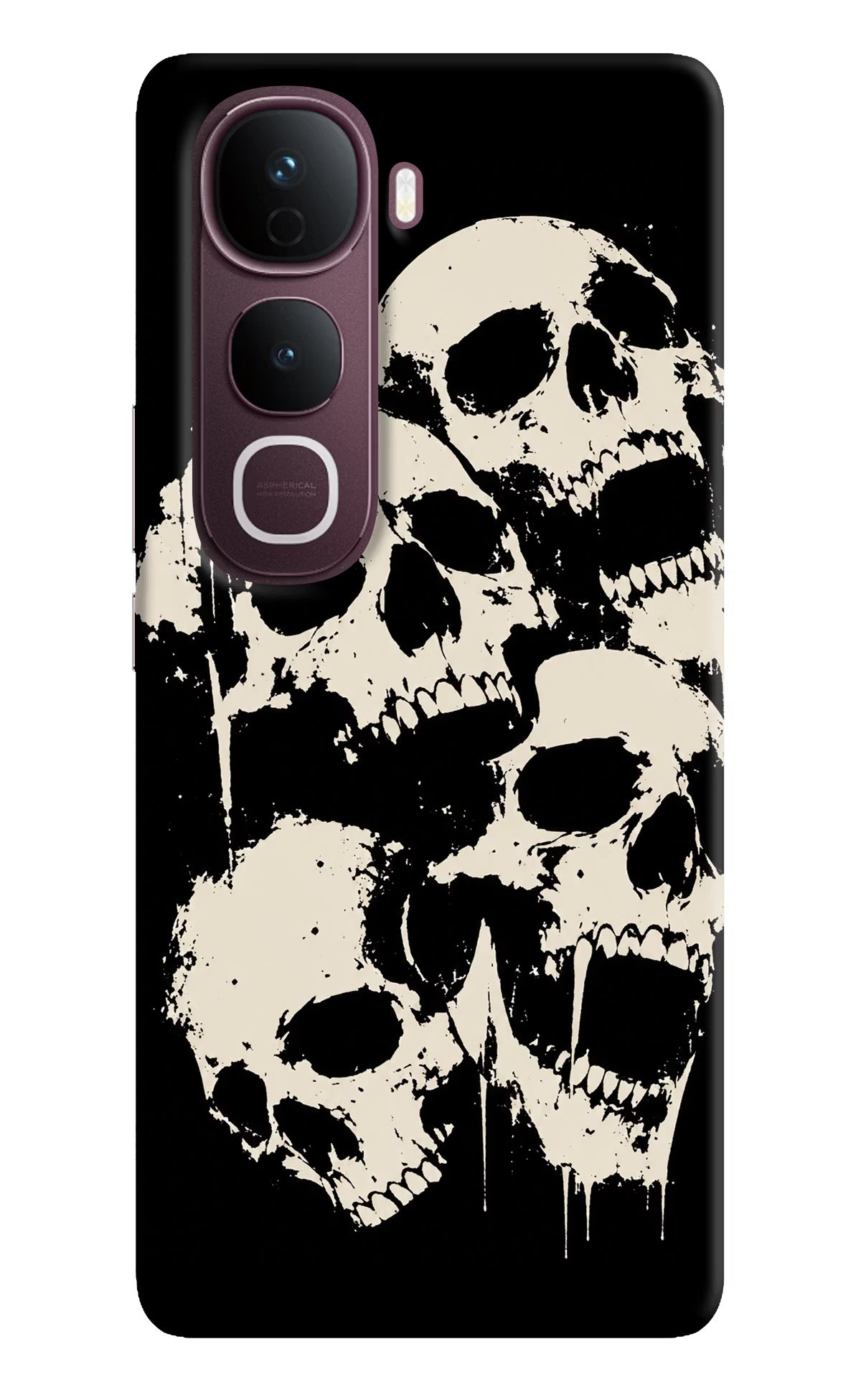 Dead Stack Vivo Y400 Pro 5G Hard Case Back Cover by Casekaro