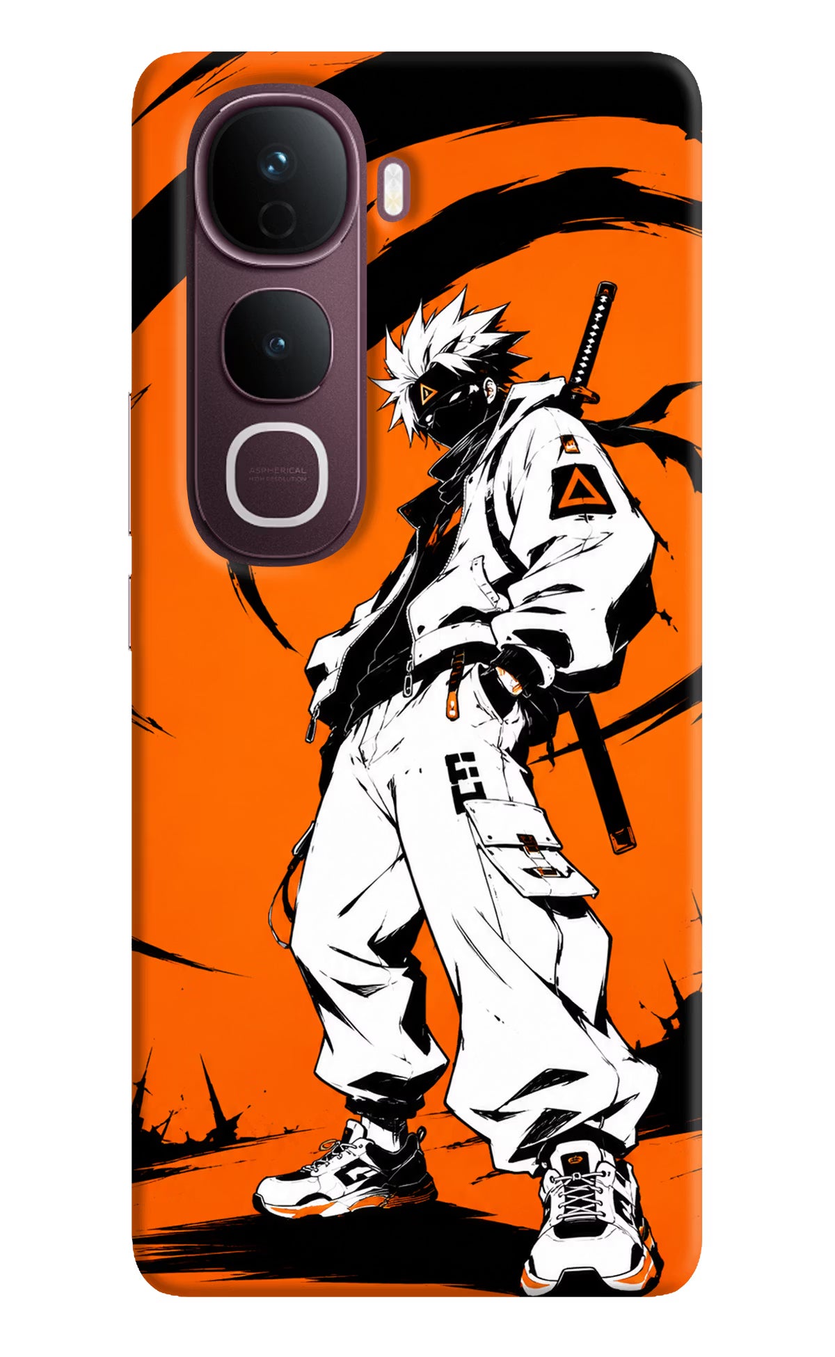 Street Samurai  Vivo Y400 Pro 5G Hard Case Back Cover by Casekaro