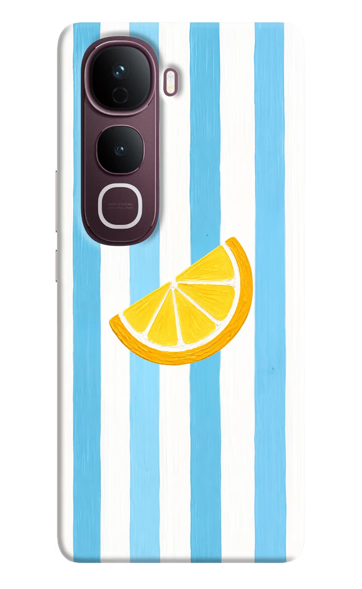Summer Lemon Vivo Y400 Pro 5G Hard Case Back Cover by Casekaro