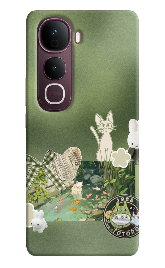 Aesthetic anime Vivo Y400 Pro 5G Hard Case Back Cover by Casekaro