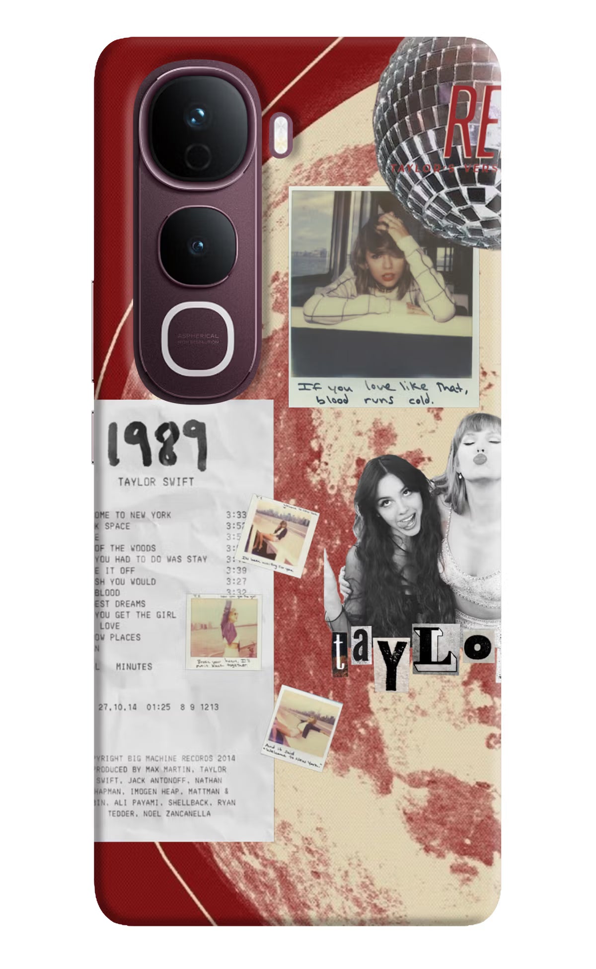 Taylor Swift Vivo Y400 Pro 5G Back Cover