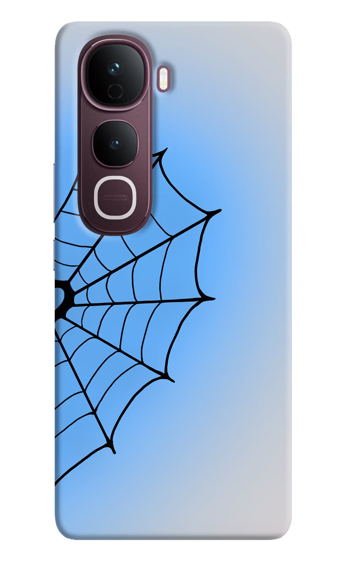 Blue Web Vivo Y400 Pro 5G Back Cover