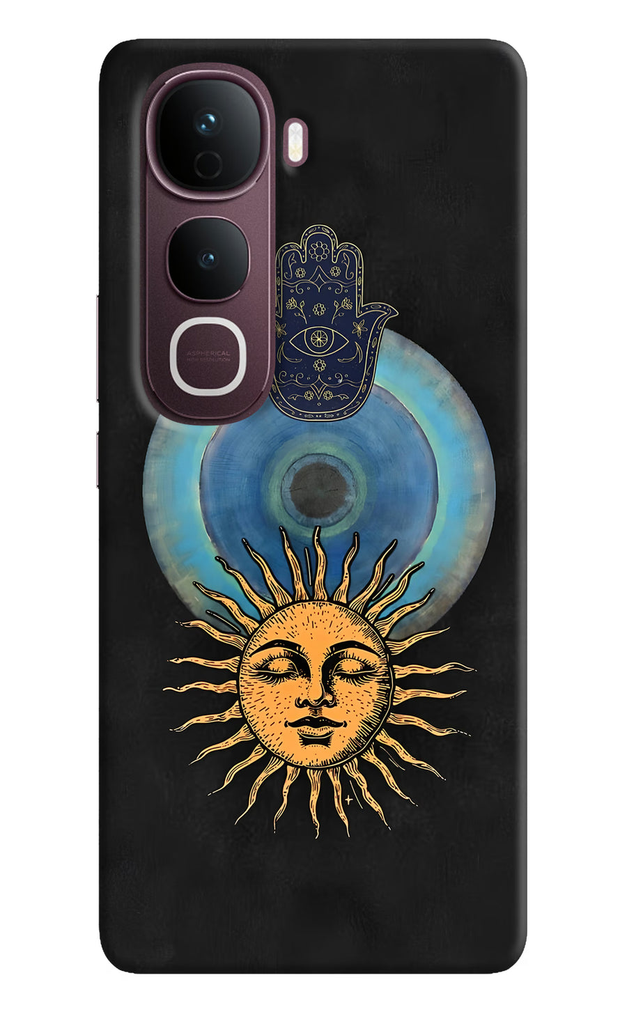 Divine Sun Vivo Y400 Pro 5G Back Cover, Hard case