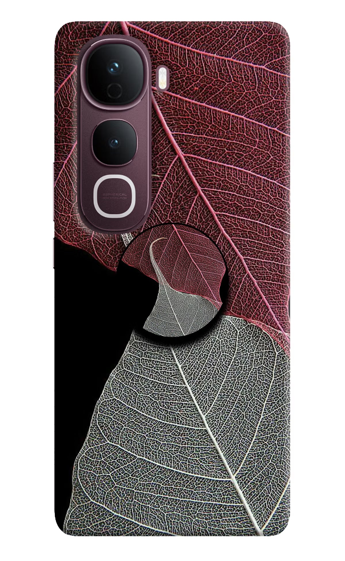 Leaf Pattern Vivo Y400 Pro 5G Pop Case