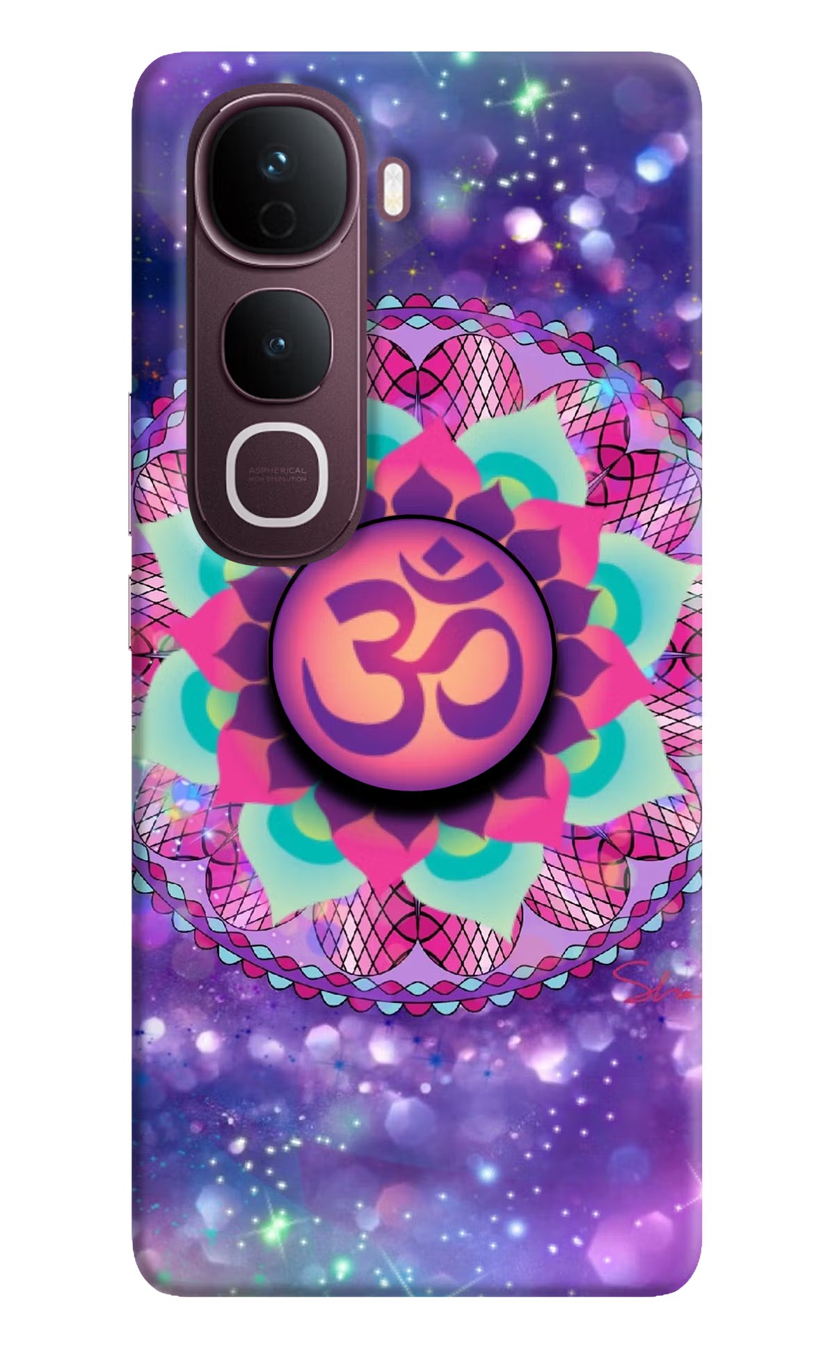 Om Purple Vivo Y400 Pro 5G Pop Case
