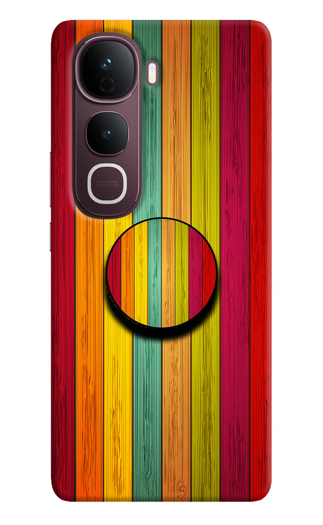 Multicolor Wooden Vivo Y400 Pro 5G Pop Case by Casekaro