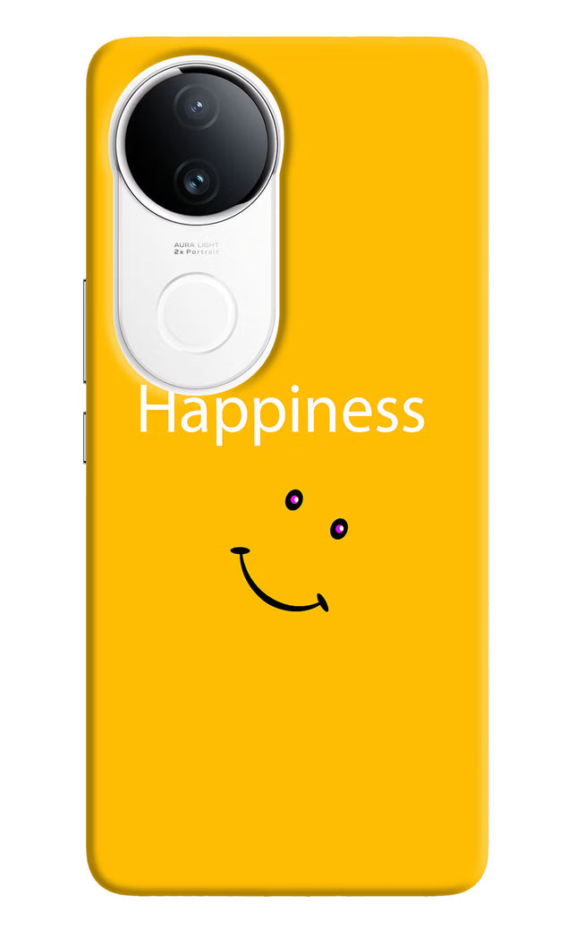 Happiness With Smiley iQOO Z10R 5G Hard Case Back Cover by Casekaro