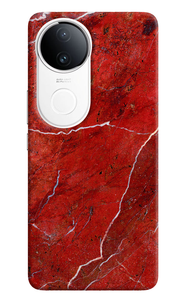 Red Marble Design iQOO Z10R 5G Hard Case Back Cover by Casekaro