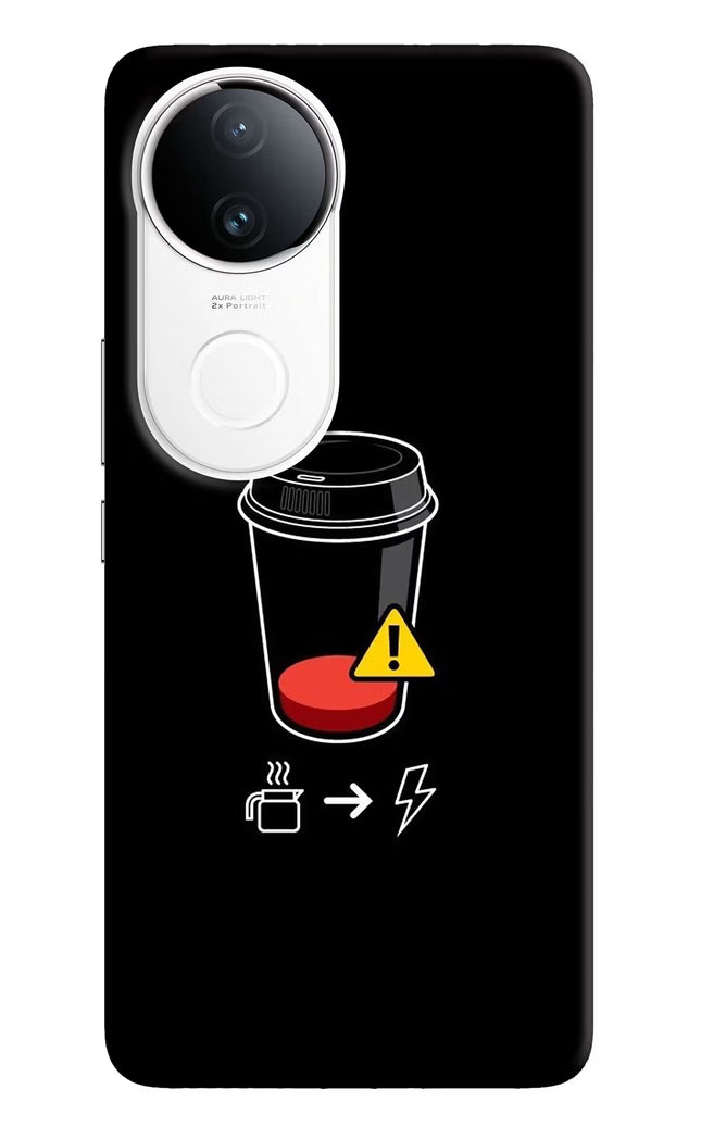 Coffee iQOO Z10R 5G Hard Case Back Cover by Casekaro