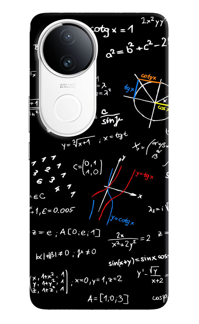 Mathematics Formula iQOO Z10R 5G Hard Case Back Cover by Casekaro