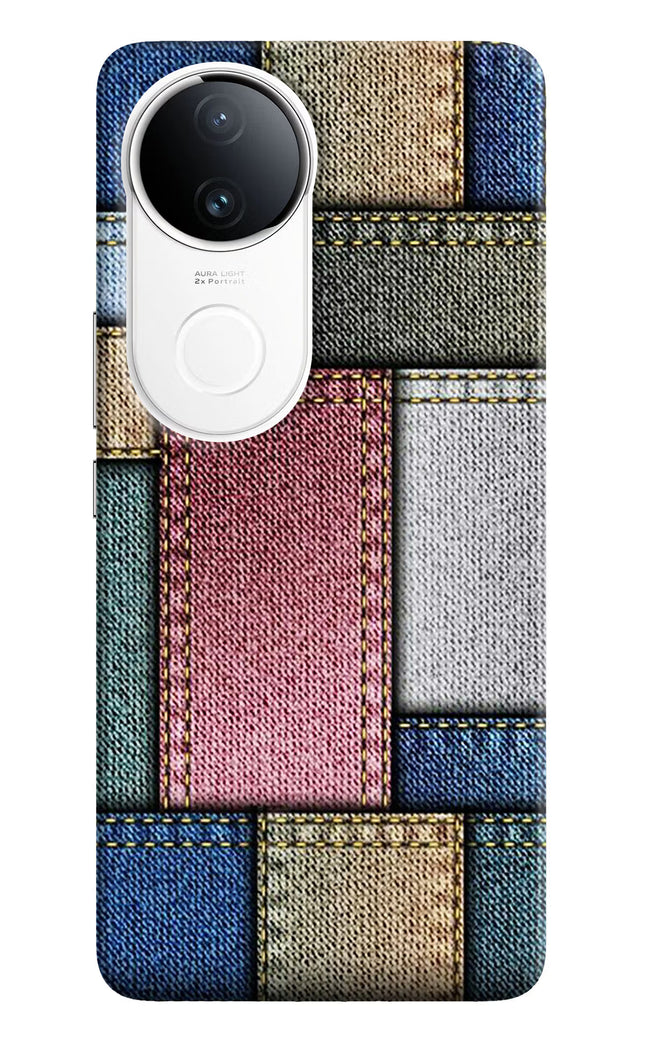 Multicolor Jeans iQOO Z10R 5G Hard Case Back Cover by Casekaro