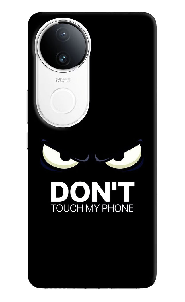 Don'T Touch My Phone iQOO Z10R 5G Hard Case Back Cover by Casekaro
