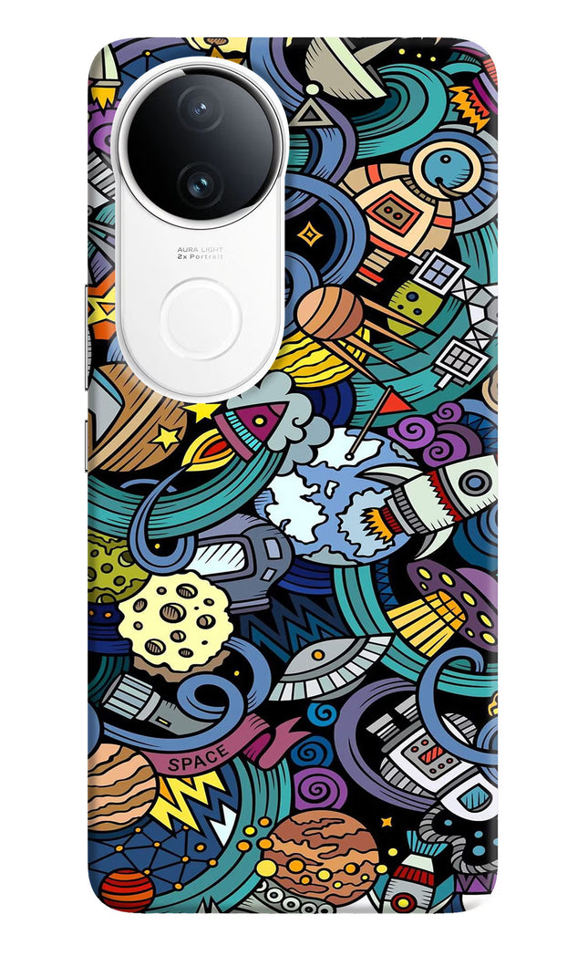 Space Abstract iQOO Z10R 5G Hard Case Back Cover by Casekaro