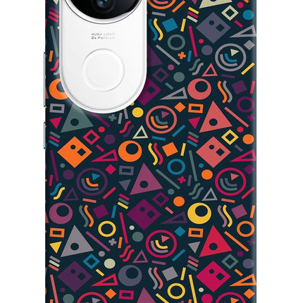Geometric Abstract iQOO Z10R 5G Hard Case Back Cover by Casekaro