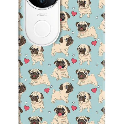 Pug Dog iQOO Z10R 5G Hard Case Back Cover by Casekaro