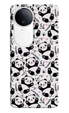 Cute Panda iQOO Z10R 5G Hard Case Back Cover by Casekaro